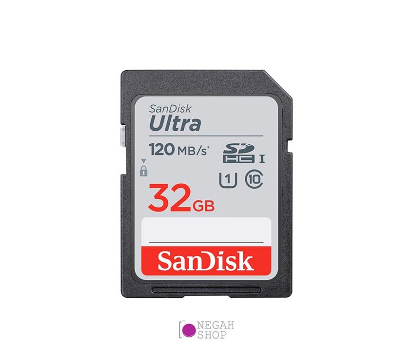 مموری SD سندیسک (SanDisk) ظرفیت 32GB سرعت 120MBs